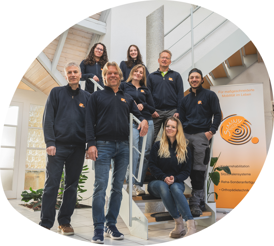 exklusive Einblicke in nicht-öffentliche Bereiche - Team Ihr Team für Kinder-Reha Hilfsmittel